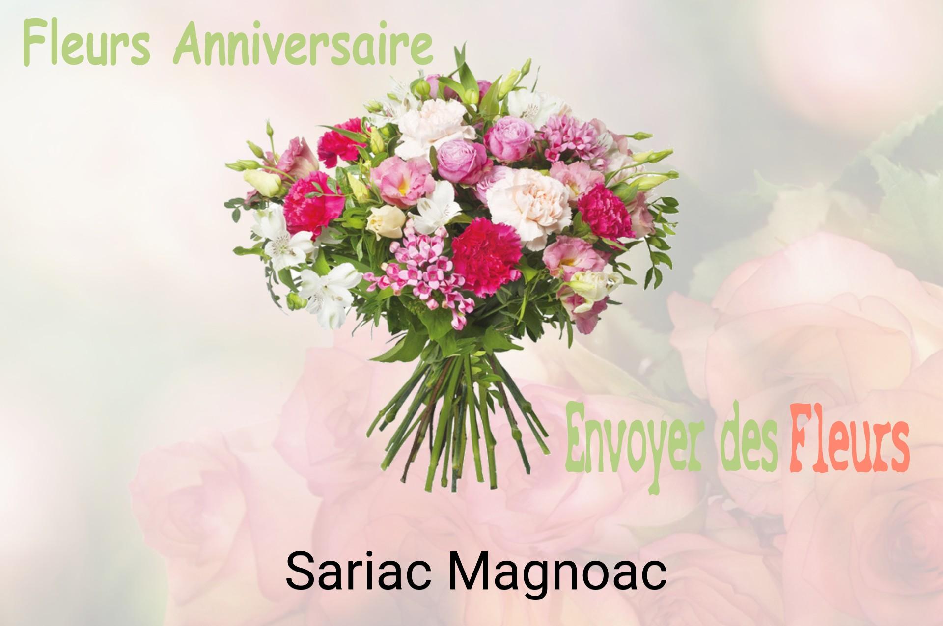 Bouquet de fleurs d’anniversaire livré à Sariac-Magnoac